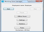 Working Time Manager